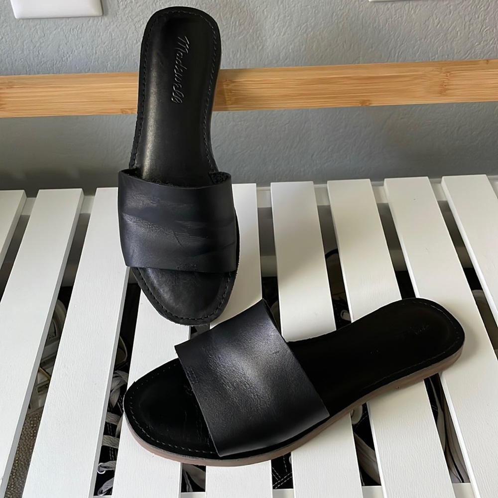 Madewell Boardwalk Post Slide Sandal